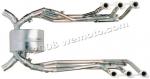 Honda GL 1500 J/K Goldwing 88-89 Collecteurs Motad  - Inox