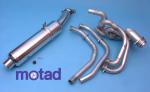Honda VFR 750 FN/FP RC36 92-93 Système d'Echappement Complet Motad - Inox