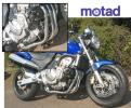 Motad Honda 600 Hornet 98-02 Downpipes and Collector Stainless Steel