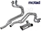 Honda ST 1100 AN/AP/AR/AS Pan European ABS/TCS 92-95 Motad Downpipes and Collector Stainless