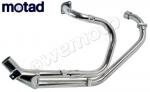 Honda XL 600 VK Trans Alp 89-90 Collecteurs Motad  - Inox