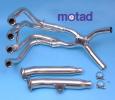 Suzuki GSX 1300 RK2 Hayabusa 02 Motad Downpipes and Collector Stainless