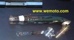 Silencer 50 cm Slash Cut / Turn Out Chrome fits 35mm to 45mminlet OD