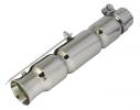Silencer 30cm Bevel Shorty 38mm-45mm Inlet OD Removable Baffle With Slide Bracket