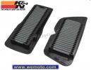 Suzuki VS 1400 G- LPH/LFH/LPJ/LFJ/LPR/LPT/LPV/LPW Intruder 87-99 Air Filter K&N - Performance and Washable