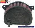 Yamaha XV 1600 A Wildstar 99-04 Air Filter K&N - Performance and Washable