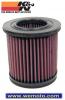 Yamaha XJ 600 S Diversion 96-97 Air Filter K&N - Performance and Washable
