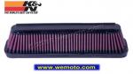 Kawasaki GPZ 900 R A7-A11 (ZX900A) 90-98 Air Filter K&N - Performance and Washable
