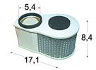 Yamaha XVZ 1300 Royal Star/Royal Star Tour Classic 96-01 Air Filter