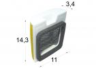 Kawasaki GPZ 1100 A1 Unitrack 83 Fitre à Air 