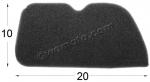 Suzuki VS 1400 G- LPH/LFH/LPJ/LFJ/LPR/LPT/LPV/LPW Intruder 87-99 Air Filter - Rear