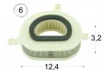 Yamaha XVS 250 Drag Star 01-03 Air Filter