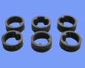Honda VT 600 CX Shadow custom 98-00 Tampons de Repose-Pied Avant - Paire