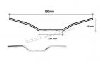 Honda CB 400 NC Super Dream 82-85 Handlebars as STD Chrome