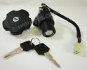 Chinese Motorcycle Pulse Adrenaline  XF125GY-2B  (QM125GY-2B) 11 Ignition Switch Plus Lock Set