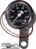 Speedo 48mm 2-1 MPH Black face with Stainless Body - with rubber mount