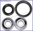 Yamaha XJ 900 S Diversion 97-03 Kit de Roulements Roue Avant avec Caches Poussière