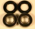 Kawasaki KLX 250 H6F/H7F (US Market) 05-07 Kit de Roulements Roue Arrière avec Caches Poussière