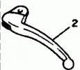 Yamaha CY 50 Jog-in 91-95 Rear Brake Lever