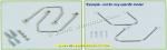 Honda VT 600 CX Shadow custom 98-00 Rails de Sac de Selle - Cadres