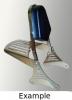 Suzuki VL 1500 K6/K7/K8 (C1500 Intruder) 06-08 Sissy Bar - Includes Padded Back Rest