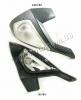 Ducati 749 S 02-03 Lentille de Clignotant avec Housse de Rétroviseur Droit à effet de Fibre de Carbone