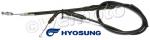 Hyosung GA125 F Cruise II  99-06 Throttle Cable A (Pull) Genuine Manufacturer Part (OEM)