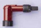 Kawasaki Z 250 A3 81 Spark Plug Cap NGK 90 degree Red