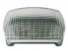 Kawasaki GPZ 1100 F1 (ABS Model) 96-98 Unité DIODE ELECTROLUMINESCENTE (DEL) de Lentille de Feu Arrière Blanc/Clair