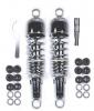 Suzuki T 500 R/J/K/L/M 71-75 Amortisseurs Arrière - Chrome