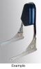 Suzuki VL 800 K1/K2/K3 Intruder 01-03 Sissy Bar - Includes Padded Back Rest