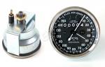 Smiths Speedometer 0-150 MPH Black - Royal Enfield