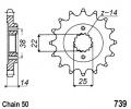 Cagiva Elefant 900 93-97 Sprocket Front