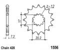 Yamaha TZR 50 Thunderkid (import) 97-00 Sprocket Front