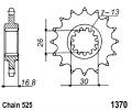 Honda CB 600 F Hornet 11 Sprocket Front Less 2 Teeth