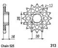 Honda VFR 750 RJ/RK/RL RC30 88-90 Sprocket Front