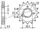 Harley Davidson XLH 883 Sportster 86 Sprocket Front