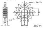 MZ - MuZ SF 1000cc 05-07 Sprocket Front