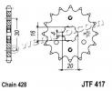 Kawasaki BN 125 A6F/A7F Eliminator 06-07 Pignon Moins 2 Dents
