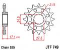 Ducati Panigale V4 18 Передня зірка JT — мінус 1 зуб