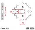 Yamaha MT-125 15 Передня зірка JT — плюс 1 зуб