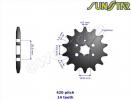 Yamaha YZ 50 G/H/J/K 80-83 Pignon SunStar Plus 2 Dents