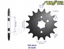 Yamaha YZ 490 U/W 88 Pignon SunStar Plus 2 Dents