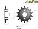 Ducati 800 SS 03-05 Pignon SunStar Moins 1 Dent