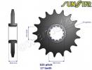 Honda CB 600 F Hornet 11 SunStar Sprocket Front Plus 1 Tooth