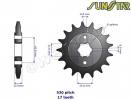 Honda CB 550 SC Nighthawk 82-83 Pignon SunStar
