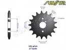 Kawasaki GPX 750 R (ZX 750 F1-F3) 87-89 SunStar Sprocket Front Plus 1 Tooth
