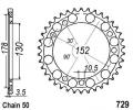 Cagiva E 750 Elefant 93-95 Couronne - Acier