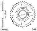Honda CB 400 NA Super Dream 78-80 Sprocket Rear - Steel