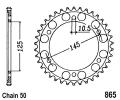 Yamaha FZX 750 86-89 Sprocket Rear - Steel - Less 2 Teeth